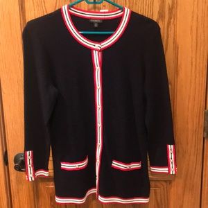 NWT Talbots Navy Cardigan